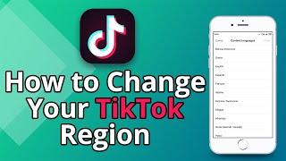 How to Change Your TikTok Region  Location [upl. by Yelrihs]