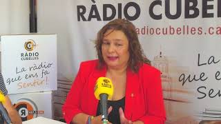 ENTREVISTA A RENATA BEDÓS PRIMERA TINENT DALCALDIA DE CUBELLES 02102024 [upl. by Lucchesi]