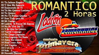 LOS TEMERARIOS GRUPO BRYNDIS LOS ACOSTA GRUPO LADRÓN SUS MEJORES ÉXITOS ROMANTICOS  1 HORA MIX [upl. by Rehpotirhc]