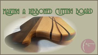 How I make the Ribboned or laced Cutting Boards [upl. by Hatnamas]