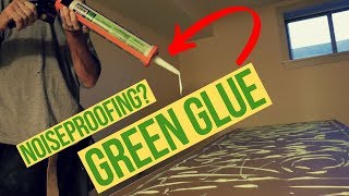 How to use Green Glue Sound Proofing Material [upl. by Ylrevaw]