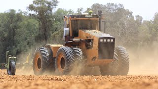 ACO 350 with Cummins N14 engine ripping sandy soil in South Africa  NO MUSIC [upl. by Jamilla]