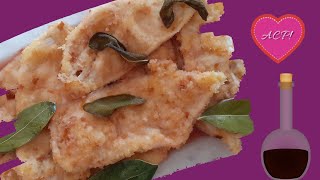 Cotolette di pollo in carpione ricetta piemontese [upl. by Lewert486]