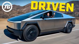 FIRST DRIVE Tesla Cybertruck Full Review [upl. by Vitalis]