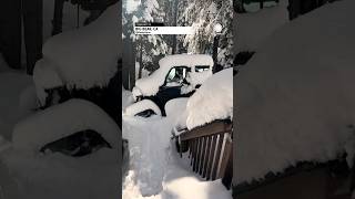 159 Inches of Snow Californians Battle Huge Snow Piles [upl. by Purse]