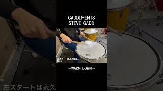 【オススメ】左右均等にトレーニングが出来る教則本！！ スティーブガッド ルーディメンツ drums [upl. by Enirehtac]