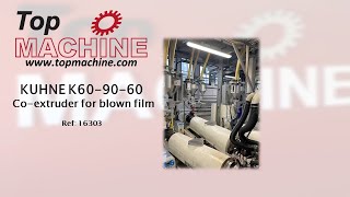 KUHNE K609060 Coextruder for blown film used [upl. by Ahselyt961]