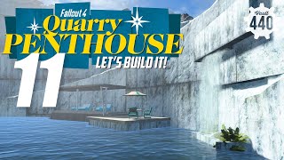 LETS BUILD IT  Quarry Penthouse  part 11  Fallout 4PS4MODS [upl. by Zaria568]