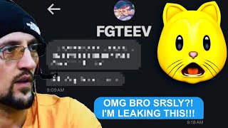 I EXPOSED FGTEEV IN 4K WITH LEAKED DMS [upl. by True]