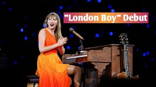 Eras Tour Surprise Taylor Swift Debuts quotLondon Boyquot in London [upl. by Sirmons]