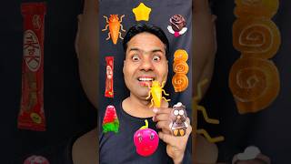 Eating Challenge ASMR Lollipop Candy Jelly eatingchallenge emojieatingchallenge emojieating [upl. by Adalai]