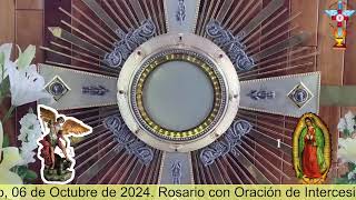 Domingo 06 de Octubre de 2024 Rosario con Oración de Intercesión para Sanación y Liberación Int… [upl. by Lleon]