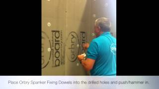 Orbry Spanker Fixing Dowel Installation [upl. by Ehrman108]