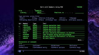 IBMi AS400 LookupLT Built in Function in RPGLE [upl. by Ane]