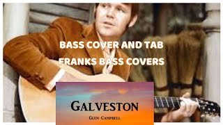 Galveston – Glen Campbell  FRANKS BASS COVERS shorts [upl. by Enylekcaj58]