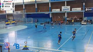 30 NOVIEMBRE 2024 S8 JUVENILES LOMAS DE ZAMORA VS BOCA PRIMER TIEMPO [upl. by Llerrut]