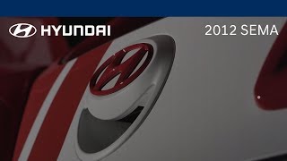 Hyundai Veloster quotVelocityquot Concept  Teaser  2012 SEMA  Hyundai [upl. by Nirred]