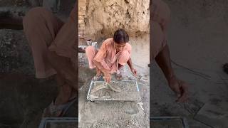 How Stylish Concrete Tiles are Made shorts diy cementprojects [upl. by Talmud242]