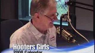 Hooters Girls 2008 Calendar 970 WFLA AM Tampa Bay [upl. by Ermina]