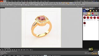 Advanced Rendering  RhinoGold 66 amp Cycles Rhino [upl. by Yob]