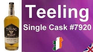 51  Teeling Single Cask 7920 Irish Whiskey Review from WhiskyJason [upl. by Assina]