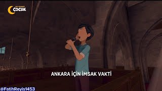 TRT Diyanet ÇocukAnkara İçin İmsak VaktiJeneriği260320240511sahur ramadan ramazan [upl. by Aiclid]