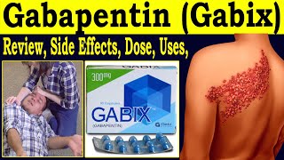 Gabix 300mg Capsule  Gabapentin capsules ip 300 mg  Review Gabix 300 mg  Uses Side Effects [upl. by Harehs482]