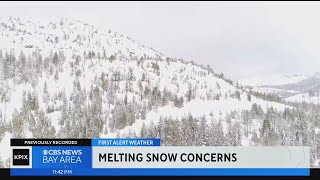 Experts say big melt has begun of Sierra snowpack [upl. by Barayon]