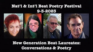 2023 Nat’l amp Int’l Beat Poetry Festival  Conversations amp Poetry with the Beat Laureates [upl. by Nnaycart475]