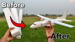 Make A Rc Plane AN140 Out of Thermocol rcplane diyprojects airplane [upl. by Elvira530]