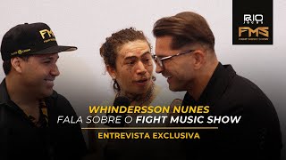 ENTREVISTA EXCLUSIVA  Whindersson Nunes Fight Music Show [upl. by Marylin493]