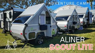 2023 Aliner Scout Lite Walk Through Video [upl. by Ettevroc]