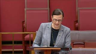 Senator Concetta FierravantiWells Senate Speech on the condolence motion for Senator Kitching [upl. by Ynnav]