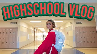 HIGH SCHOOL DAY IN MY LIFE 📚🎄 VLOGMAS DAY 3 [upl. by Kemble]