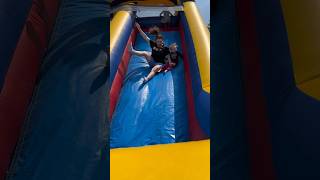 Bouncy castle slide done right ✅ [upl. by Paff]