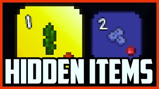 Terraria Hidden Items  Golden amp Crystal Chests Secret Unobtainable Items In Terraria 131 Update [upl. by Suzy]