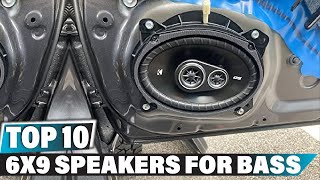 Best 6x9 Bass Speaker In 2024  Top 10 6x9 Bass Speakers Review [upl. by Animrac]