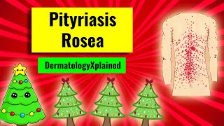 Pityriasis rosea christmastree rash clinical features associations histology and management [upl. by Gunar101]