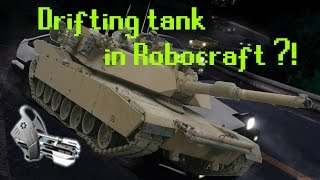 Robocraft  Initial D Tank Drifting [upl. by Dlorag]