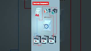 StarDelta Reduced Voltage Startingfor Motors electrician electricianlifeelectrical electricity [upl. by Pembroke100]