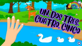 UN DOS TRES CUATRO CINCO CANCION DE NUMEROS CANCION INFANTIL [upl. by Lymann]