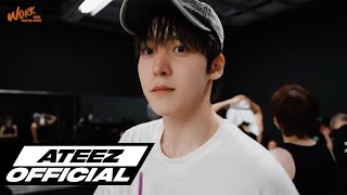 ATEEZ에이티즈  WORK Dance Practice Behind [upl. by Orlina]