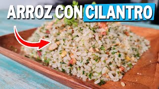 Cómo Hacer Arroz con Cilantro 🍚 [upl. by Sitof111]