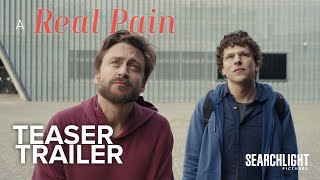 A Real Pain I Teaser Trailer I Demnächst im Kino [upl. by Kristoffer]