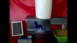 Comedero dispensador automatico caballos y otras mascotas [upl. by Atse]