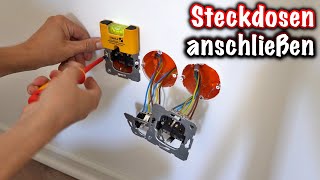 Steckdosen anschließen ElektroM [upl. by Johnette556]