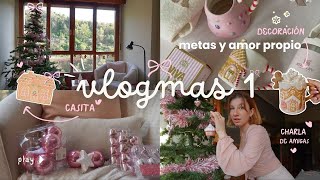 🎄VLOGMAS 1🌟Metas Autoestima Y Amor Propio 🌷 haul de navidad decoración navideña 🎀 [upl. by Ahtekahs700]