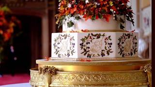 Take A CLOSER Look AT Princess Eugenie Wedding Cake [upl. by Eimak]