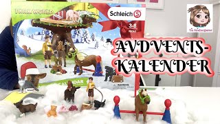 SCHLEICH FARM WORLD ADVENTSKALENDER 2020 🐐 Wir öffnen 24 Türchen des Bauernhof Kalenders [upl. by Anitsyrhk]