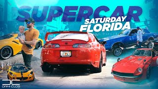 SUPERCAR SATURDAYS MIAMI  SÁBADOS DE COCHES  Dani Clos [upl. by Ahsoik]